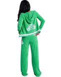 Roxy x Juicy Couture Fitted Hoodie in Island Green