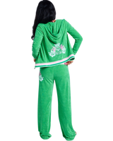 Roxy x Juicy Couture Fitted Hoodie in Island Green