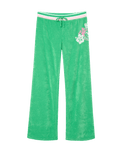 Roxy x Juicy Couture Straight Joggers in Island Green
