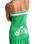 Roxy x Juicy Couture Peplum Dress in Island Green
