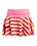 Roxy x Juicy Couture Stripe Skirt in Azalea Pink Stripe Towelling
