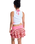 Roxy x Juicy Couture Stripe Skirt in Azalea Pink Stripe Towelling