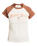 Roxy x Juicy Couture Beachbum Raglan T-Shirt in Coconut Milk