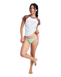 Roxy x Juicy Couture Beachbum Raglan T-Shirt in Coconut Milk