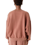 The American Vintage Womens Jitbay Sweatshirt in Vintage Walnut