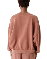The American Vintage Womens Jitbay Sweatshirt in Vintage Walnut