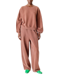 The American Vintage Womens Jitbay Sweatshirt in Vintage Walnut