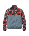 Set Off 1/4 Zip Polar Fleece Jacket in Views Storm Grey