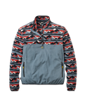 Set Off 1/4 Zip Polar Fleece Jacket in Views Storm Grey