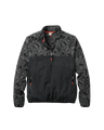Set Off Polartec 1/4 Zip Fleece in Strata Swirl Black