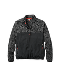 Set Off Polartec 1/4 Zip Fleece in Strata Swirl Black