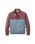 The Passenger Mens Set Off Polartec 1/4 Zip Fleece Jacket in Brambleberry & Stormy Blue