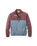 The Passenger Mens Set Off Polartec 1/4 Zip Fleece Jacket in Brambleberry & Stormy Blue