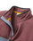 The Passenger Mens Set Off Polartec 1/4 Zip Fleece Jacket in Brambleberry & Stormy Blue