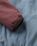 The Passenger Mens Set Off Polartec 1/4 Zip Fleece Jacket in Brambleberry & Stormy Blue
