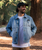 Vantage Denim Jacket in Light Wash Denim