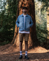 Vantage Denim Jacket in Light Wash Denim