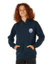 The Rip Curl Boys Boys Wetsuit Icon Hoodie in Navy & White