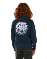 The Rip Curl Boys Boys Wetsuit Icon Hoodie in Navy & White