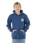 Boys Wetsuit Icon Hoodie in Light Navy