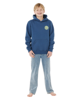 Boys Wetsuit Icon Hoodie in Light Navy
