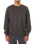 Embroidered Sweatshirt in Black Wash