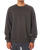 Embroidered Sweatshirt in Black Wash