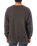 Embroidered Sweatshirt in Black Wash