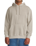 Embroidered Hoodie in Birch
