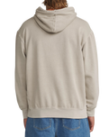 Embroidered Hoodie in Birch