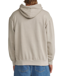 Embroidered Hoodie in Birch