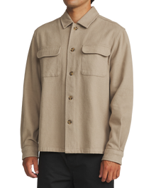 Shiloh Flannel Shirt in Khaki