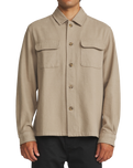 Shiloh Flannel Shirt in Khaki