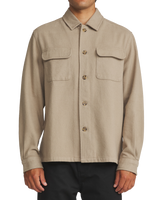 Shiloh Flannel Shirt in Khaki
