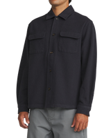 Shiloh Flannel Shirt in Navy
