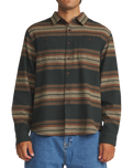 Sierra Flannel Shirt in Black Wash
