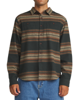Sierra Flannel Shirt in Black Wash