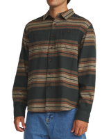 Sierra Flannel Shirt in Black Wash