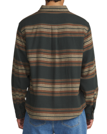 Sierra Flannel Shirt in Black Wash