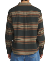 Sierra Flannel Shirt in Black Wash