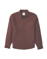 Sierra Flannel Shirt in French Roast