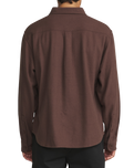 Sierra Flannel Shirt in French Roast