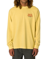 The Katin Mens Cove Box Long Sleeve T-Shirt in Yellow