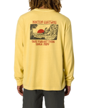The Katin Mens Cove Box Long Sleeve T-Shirt in Yellow