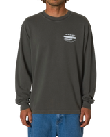 Tunnels Box Fit Long Sleeve T-Shirt in Lead