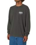 Tunnels Box Fit Long Sleeve T-Shirt in Lead