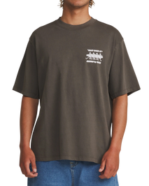 Bones Box Fit T-Shirt in Lead