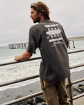 Bones Box Fit T-Shirt in Lead