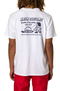 The Katin Mens Grom T-Shirt in White
