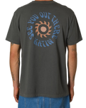 The Katin Mens Illusion T-Shirt in Lead